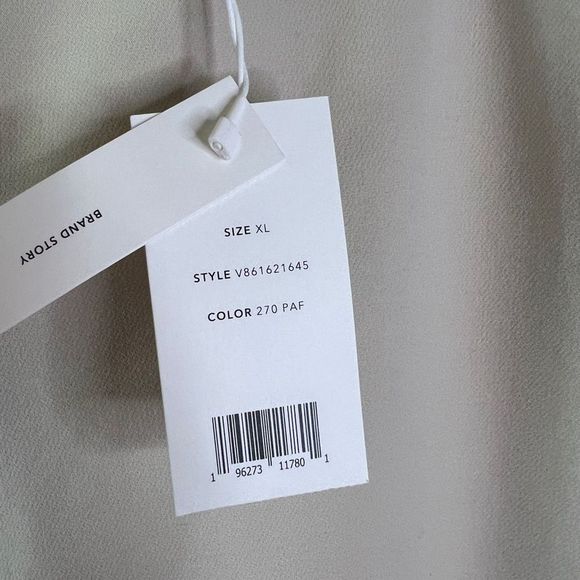 Vince Cropped Flared Trouser Pants Womens XL Cream Beige Flat Front Side Zip NWT - Picture 3 of 15